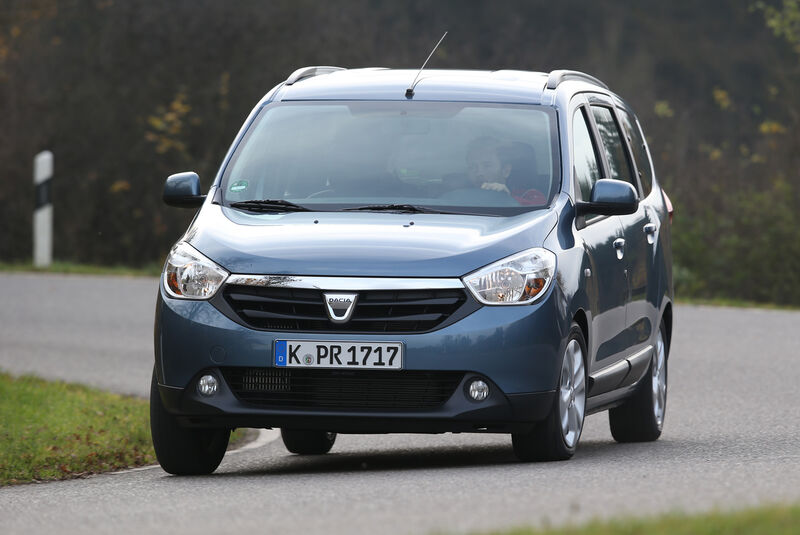 Dacia Lodgy dCi 110, Frontansicht