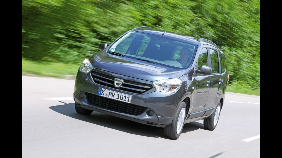 Dacia Lodgy dCi 90, Frontansicht
