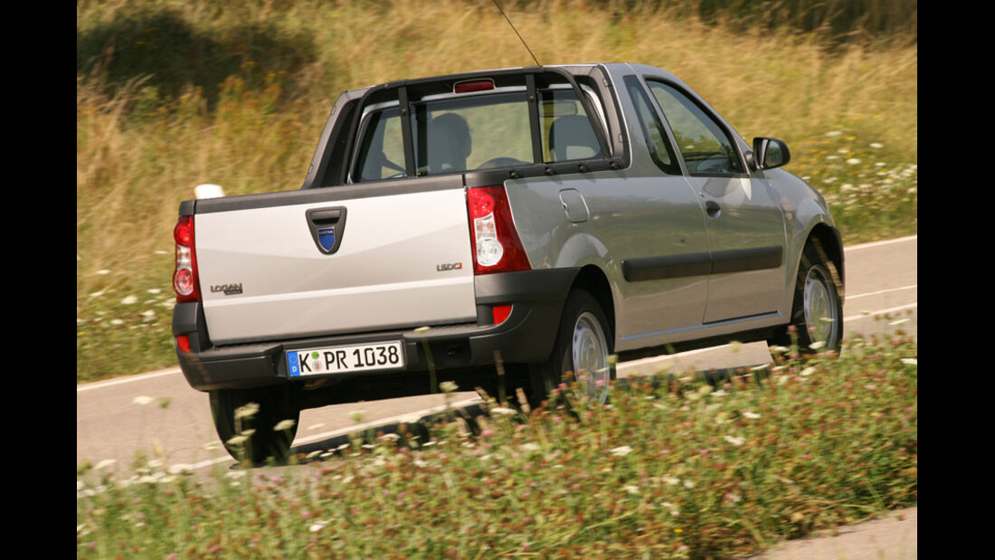 Dacia Logan, Pickup, Heck