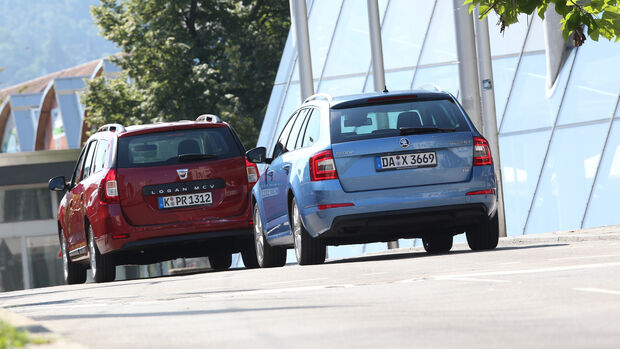 Dacia Logan, Skoda Octavia