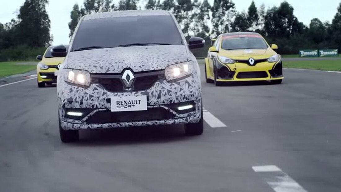 Dacia Renault Sandero RS Brasilien Video