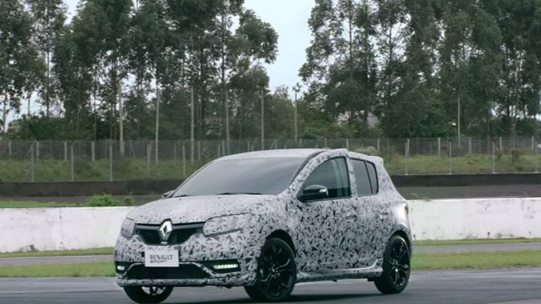 Dacia Renault Sandero RS Brasilien Video