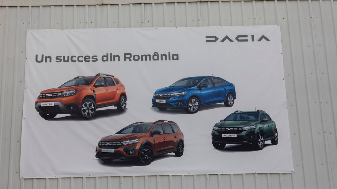 Dacia RumŠnien - Hauptquartier in Bukarest und Werk in Mioveni/Pitesti 