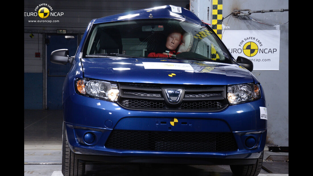 Dacia Sandero EuroNCAP-Crashtest