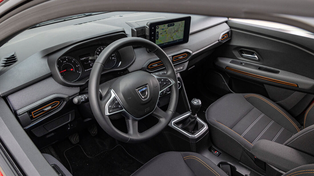 Dacia Sandero Stepway, Cockpit