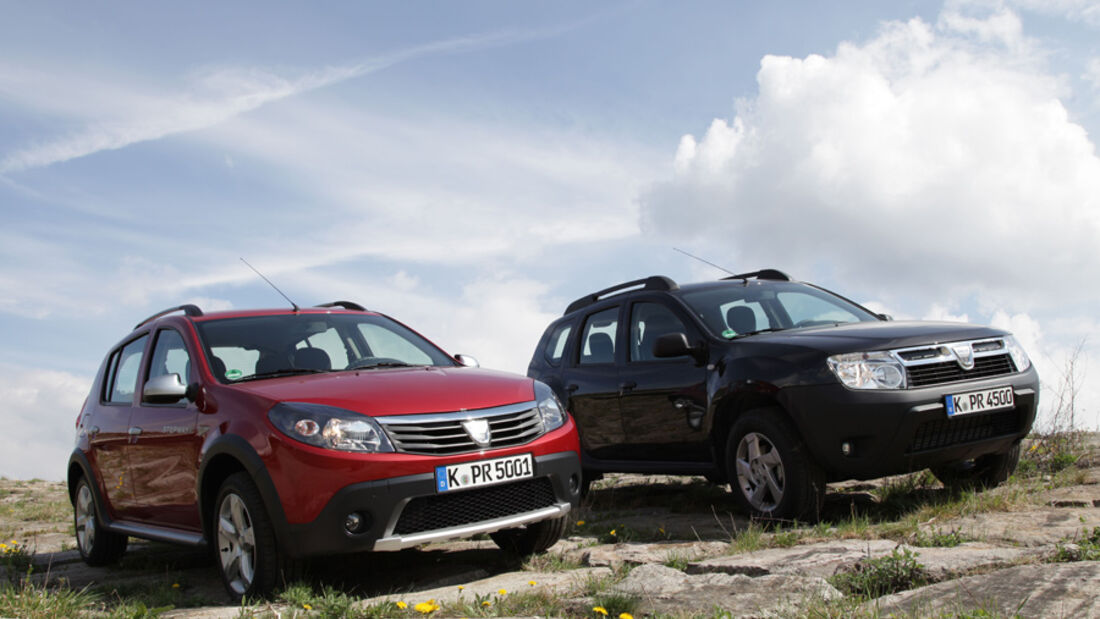 Dacia Sandero gegen Dacia Duster: Welcher ist der bessere Kauf?