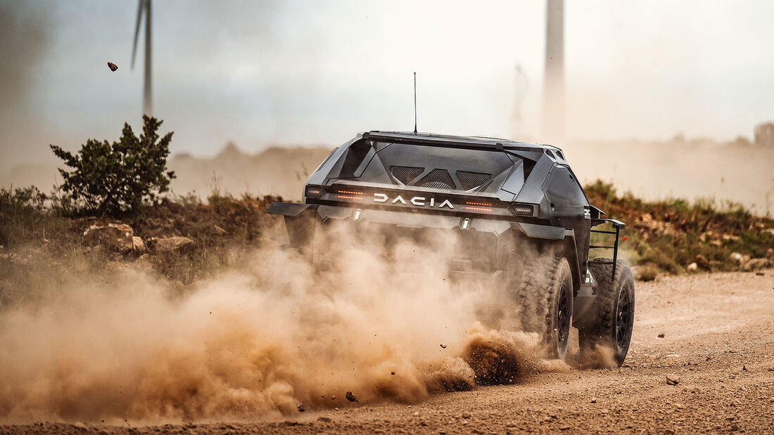 Dacia Sandrider Dakar Rennwagen