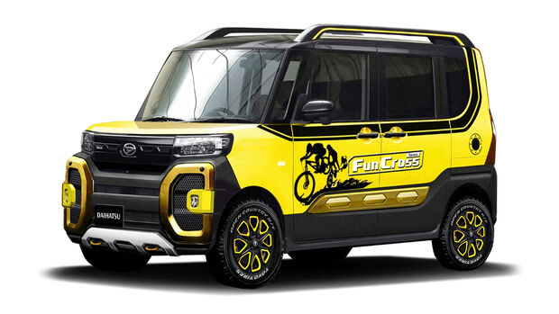 Daihatsu Concepts Tokio 2023 Atrai Hijet Truck Copen Tanto Custom Funcross Move Canbus Taft 