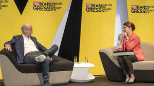 Daimler Chef, Dieter Zetsche, Interview, Kongress Mobilität der Zukunft 2019, ams1119
