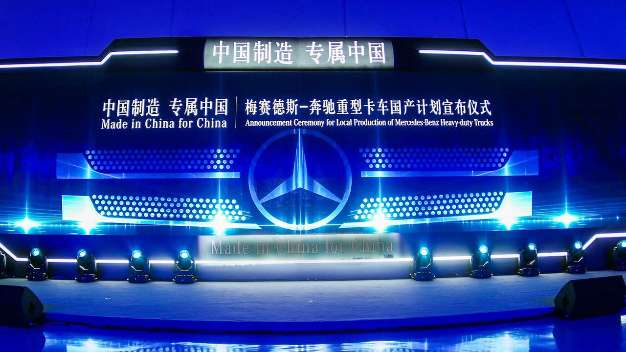 Daimler Und Foton Gemeinsame Produktion Von Schweren Lkw Auto Motor Und Sport