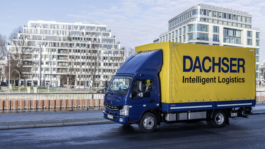 Daimler Fuso eCanter Elektro-Lkw erster Test