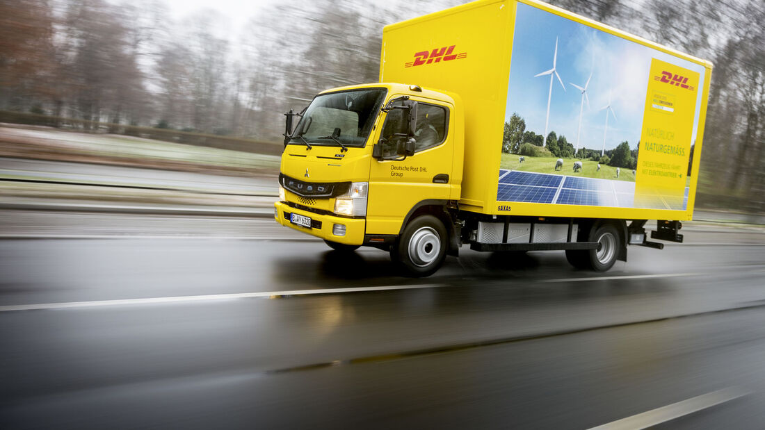 Daimler Fuso eCanter Elektro-Lkw erster Test