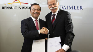 Daimler Renault Nissan Kooperation Dieter Zetsche Carlos Ghosn