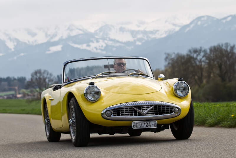 Daimler SP 250, Frontansicht
