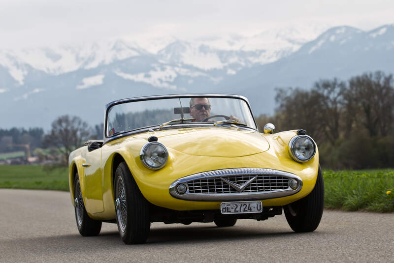 Daimler SP 250, Frontansicht