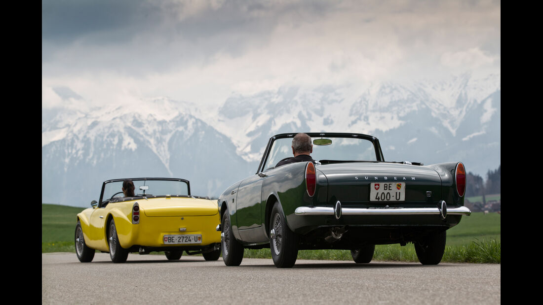 Daimler SP 250 + Sunbeam Alpine: Roadster-Raritäten im Fahrbericht ...