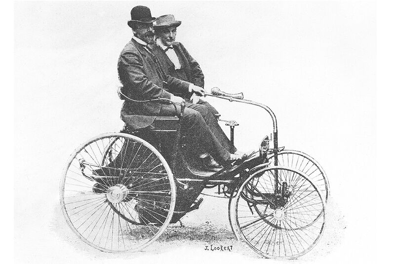 Daimler Stahlradwagen 1889, Gottlieb Daimler 