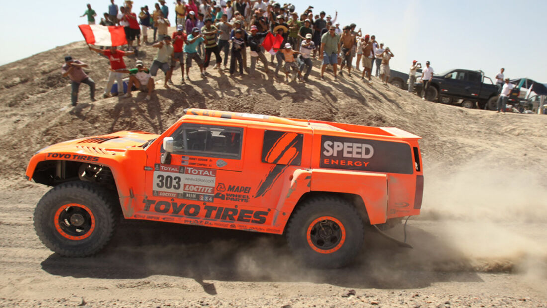 Dakar 2012 Robby Gordon Hummer