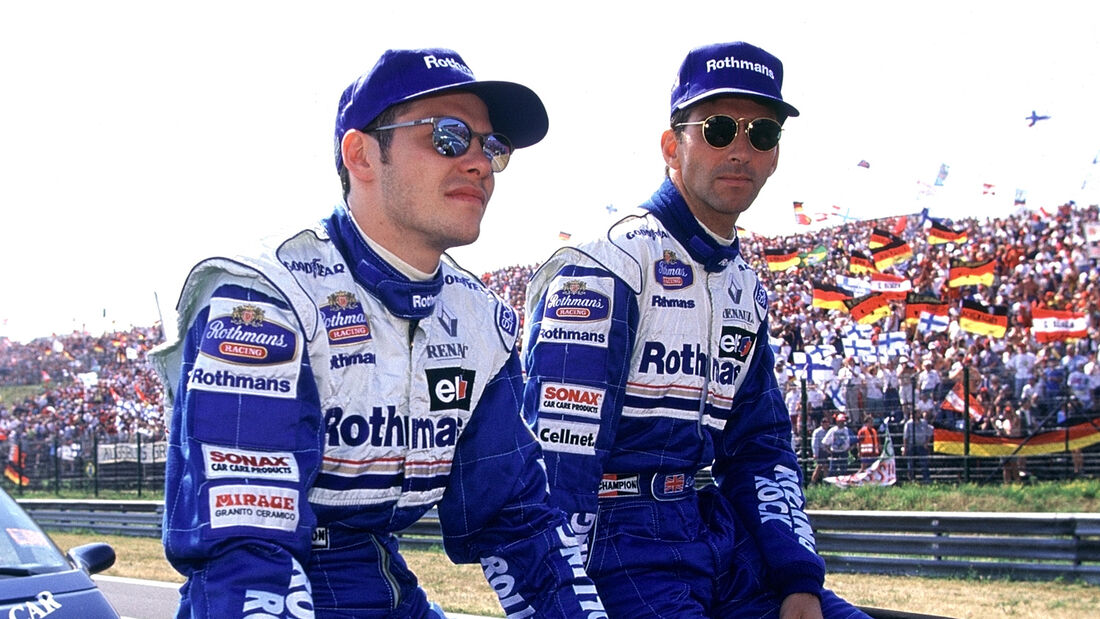 Damon Hill vs. Jacques Villeneuve - 1996
