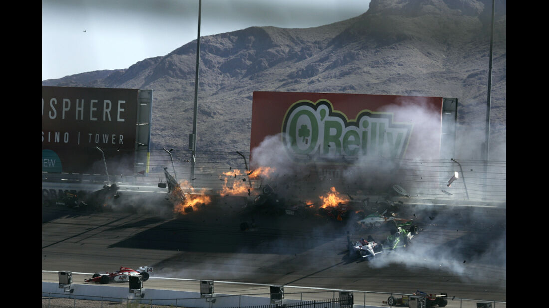 Dan Wheldon Indycar Crash Las Vegas 2011