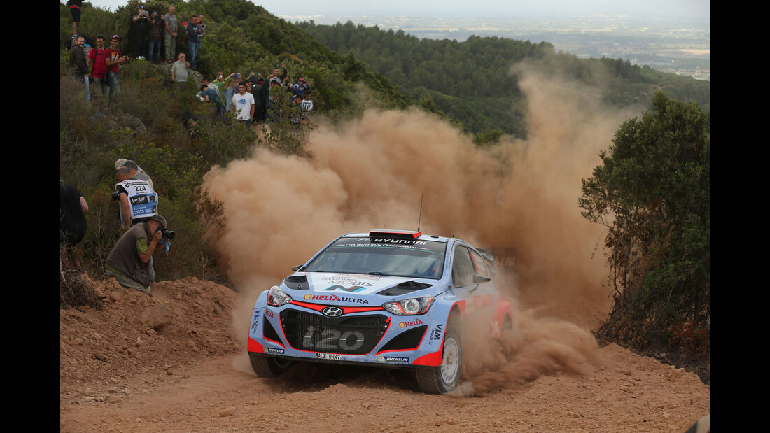 Dani Sordo - Hyundai - Rallye Sardinien - WRC