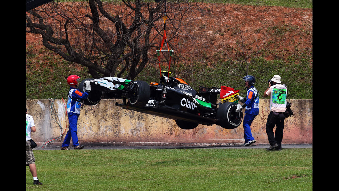 Daniel Juncadella - Force India - Formel 1 - GP Brasilien - Sao Paulo - 7. November 2014