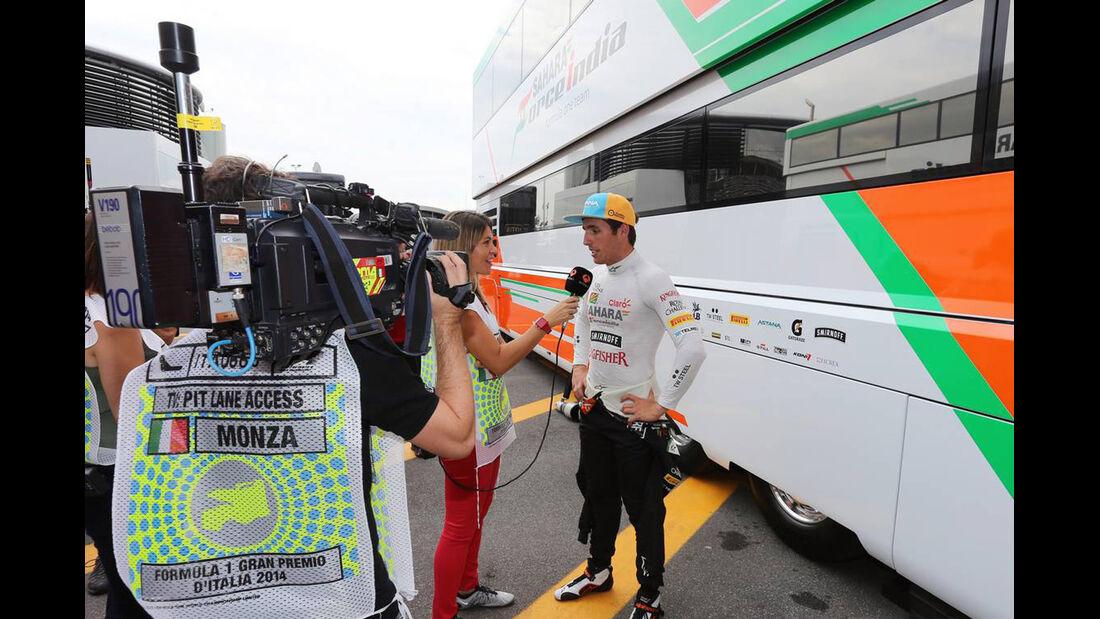 Daniel Juncadella - Force India  - Formel 1 - GP Italien - 5. September 2014