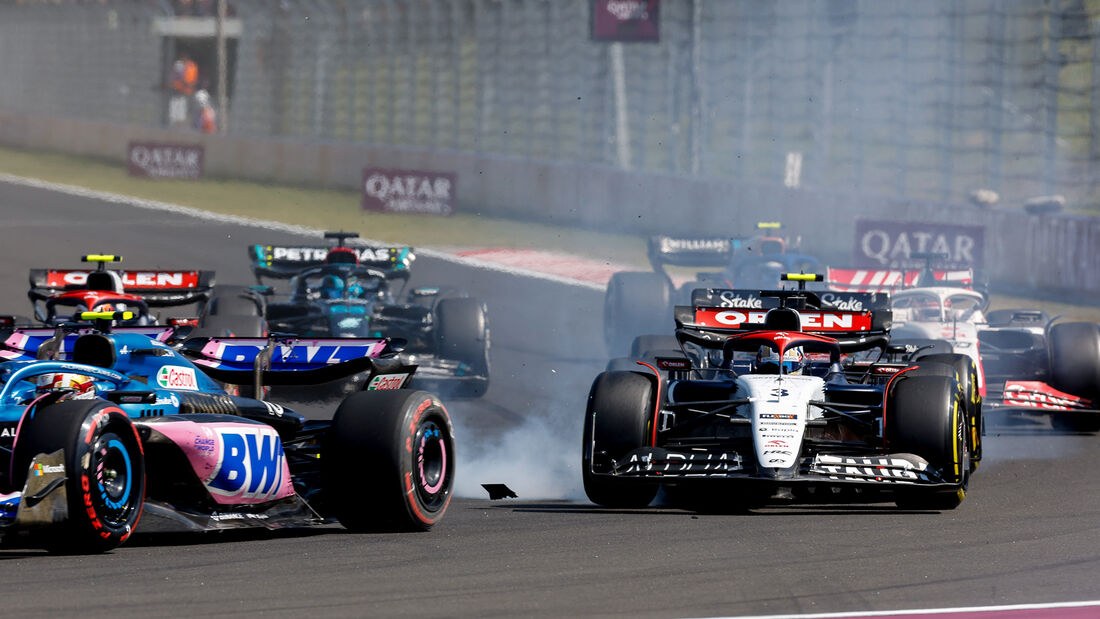 Daniel Ricciardo - Alpha Tauri - GP Ungarn 2023 - Budapest - Formel 1 - Rennen