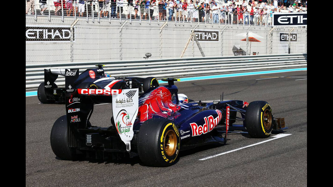 Daniel Ricciardo - Esteban Gutierrez - Formel 1 - GP Abu Dhabi - 02. November 2013