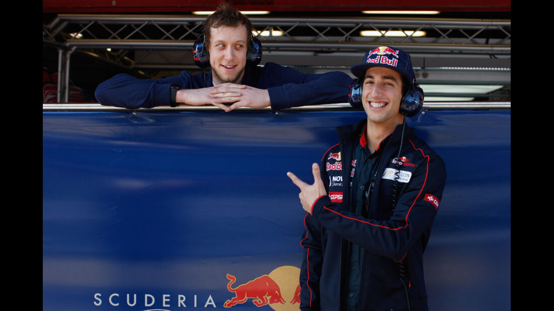 Daniel Ricciardo - F1-Test - Barcelona 2012
