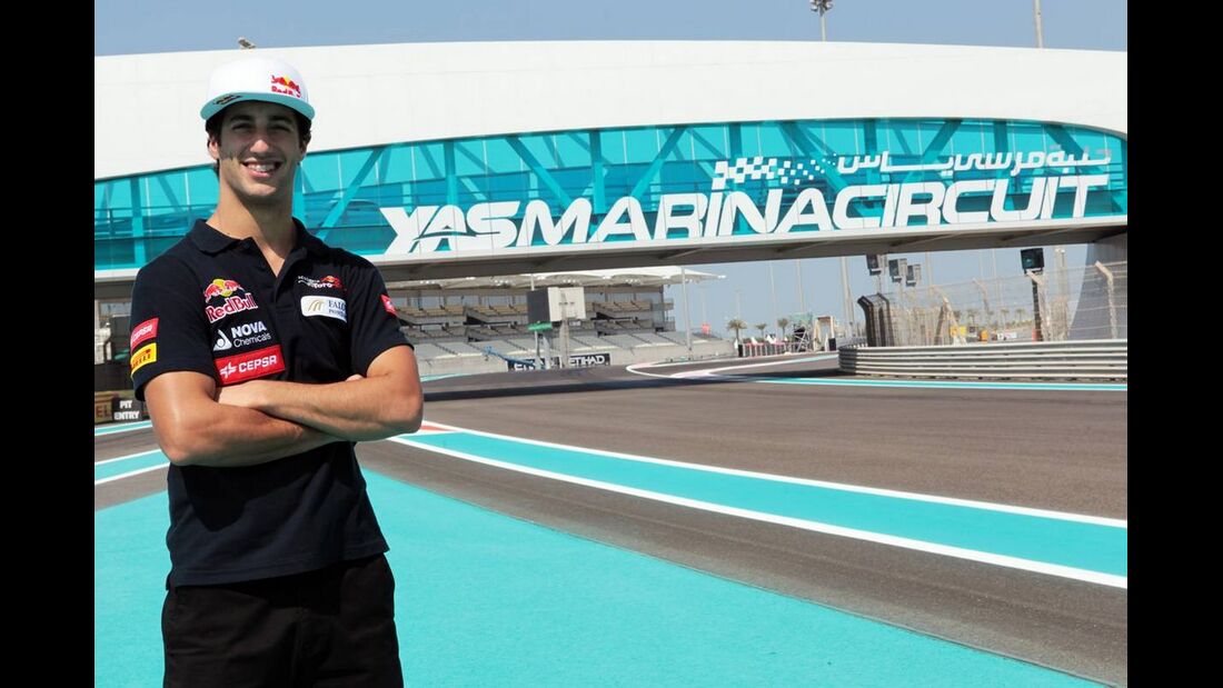 Daniel Ricciardo - Formel 1 - GP Abu Dhabi - 01. November 2012