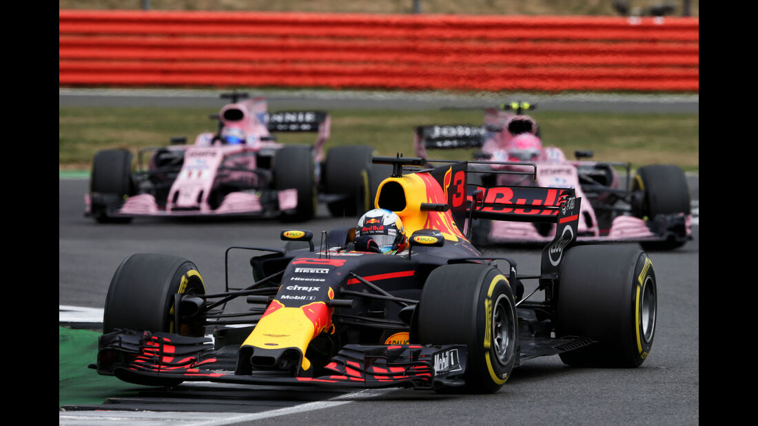 Daniel Ricciardo - GP England 2017 - Silverstone - Rennen