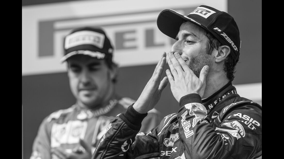 Daniel Ricciardo - GP Ungarn 2014 - Danis Bilderkiste