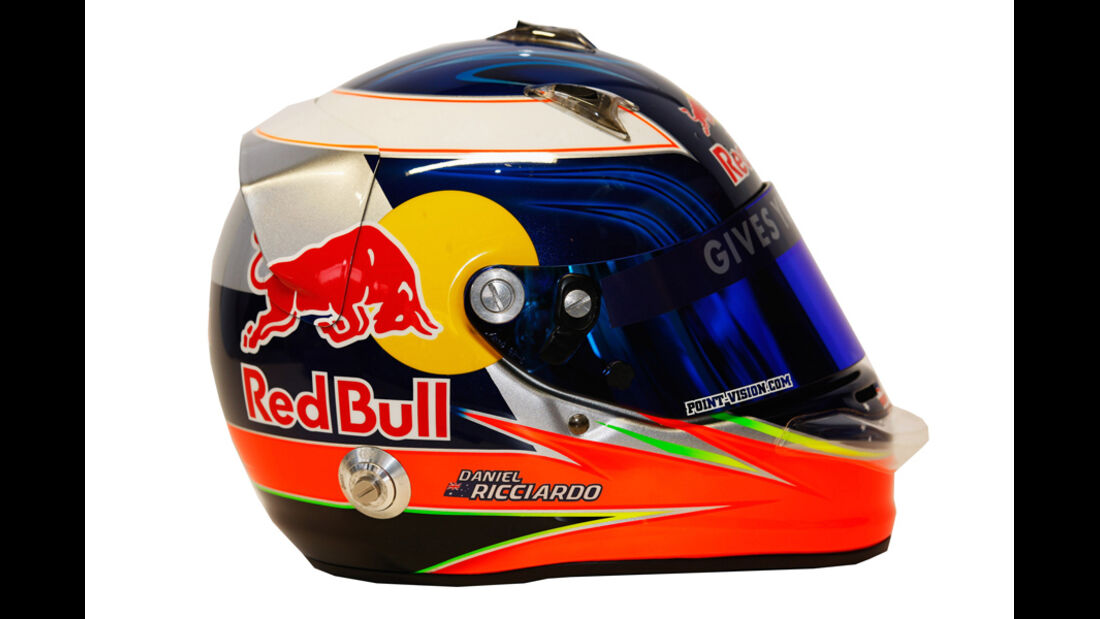 Daniel Ricciardo Helm 2012