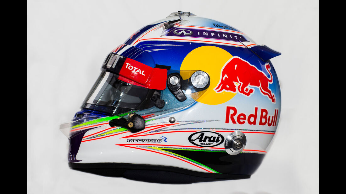 Daniel Ricciardo - Helm  - Formel 1 - 2015