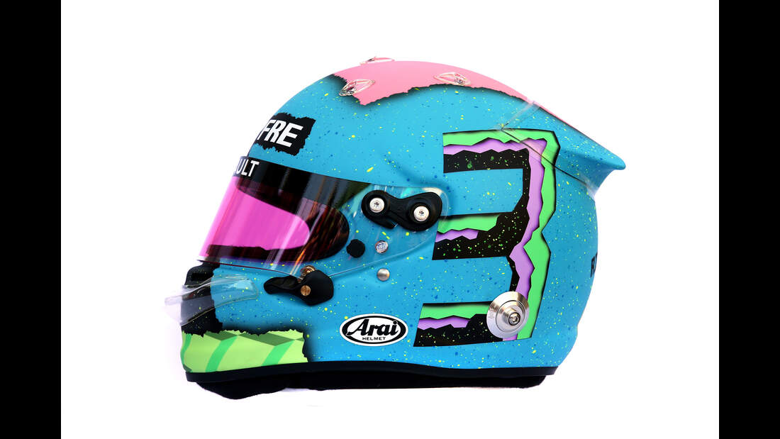 Helme der Formel 1-Piloten 2019: Ricciardos wilder Kopfschutz | AUTO