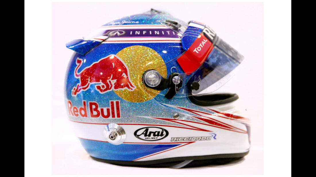 Daniel Ricciardo - Helm - GP Singapur 2014
