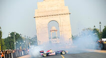 Daniel Ricciardo Indien Showrun Red Bull 2011