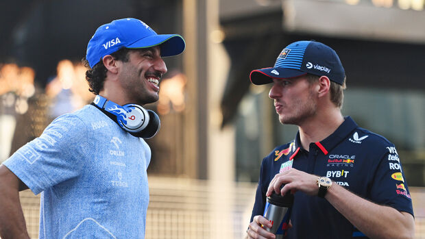 Daniel Ricciardo & Max Verstappen - GP Singapur 2024