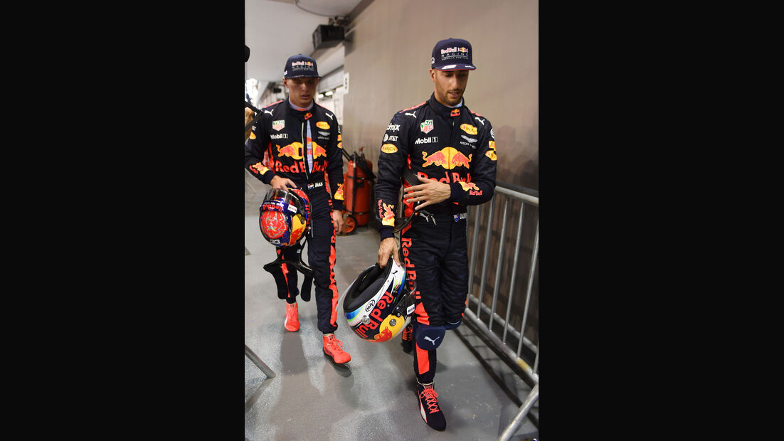 Daniel Ricciardo - Max Verstappen - Red Bull - GP Singapur - Qualifying 