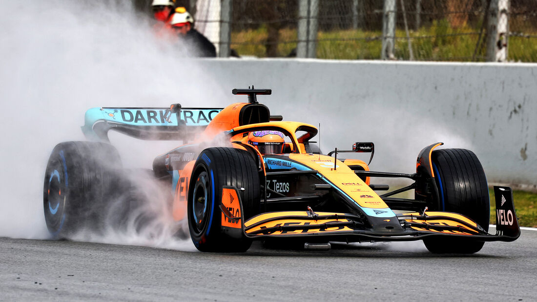 Daniel Ricciardo - McLaren - Barcelona-Test 2022