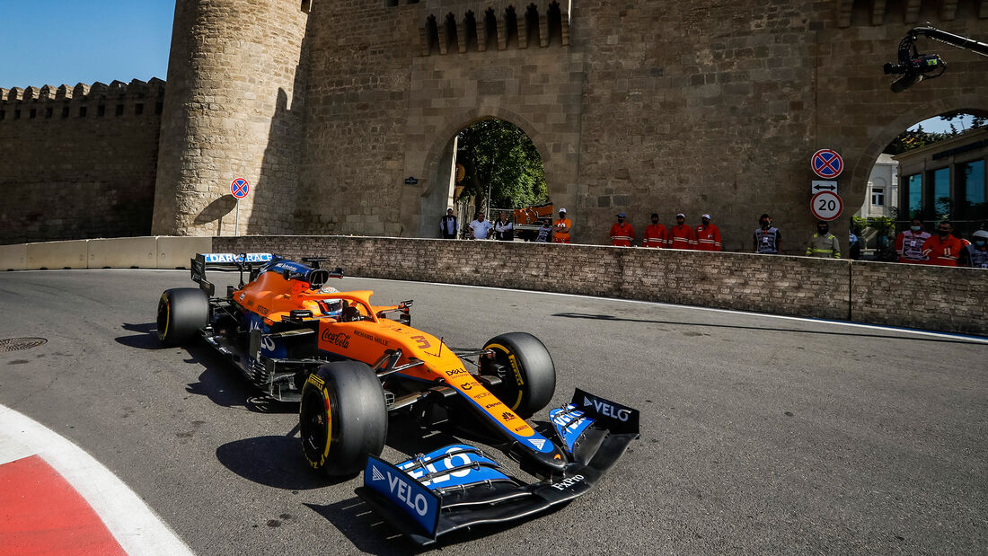 Daniel Ricciardo - McLaren - Formel 1 - GP Aserbaidschan - Baku - Samstag - 5.6.2021