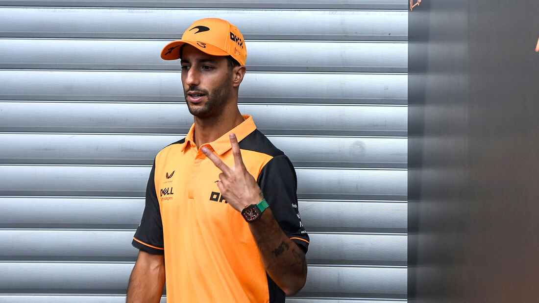 Daniel Ricciardo - McLaren - Formel 1 - GP Belgien - Spa-Francorchamps - 25. August 2022