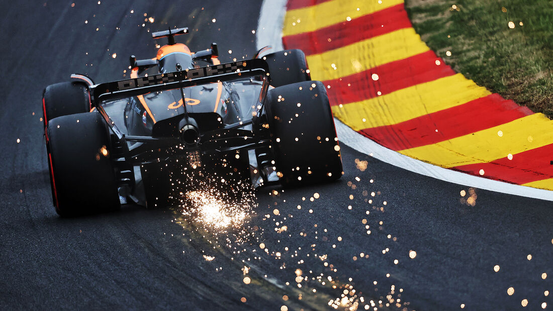 Daniel Ricciardo - McLaren - Formel 1 - GP Belgien - Spa-Francorchamps - 26. August 2022
