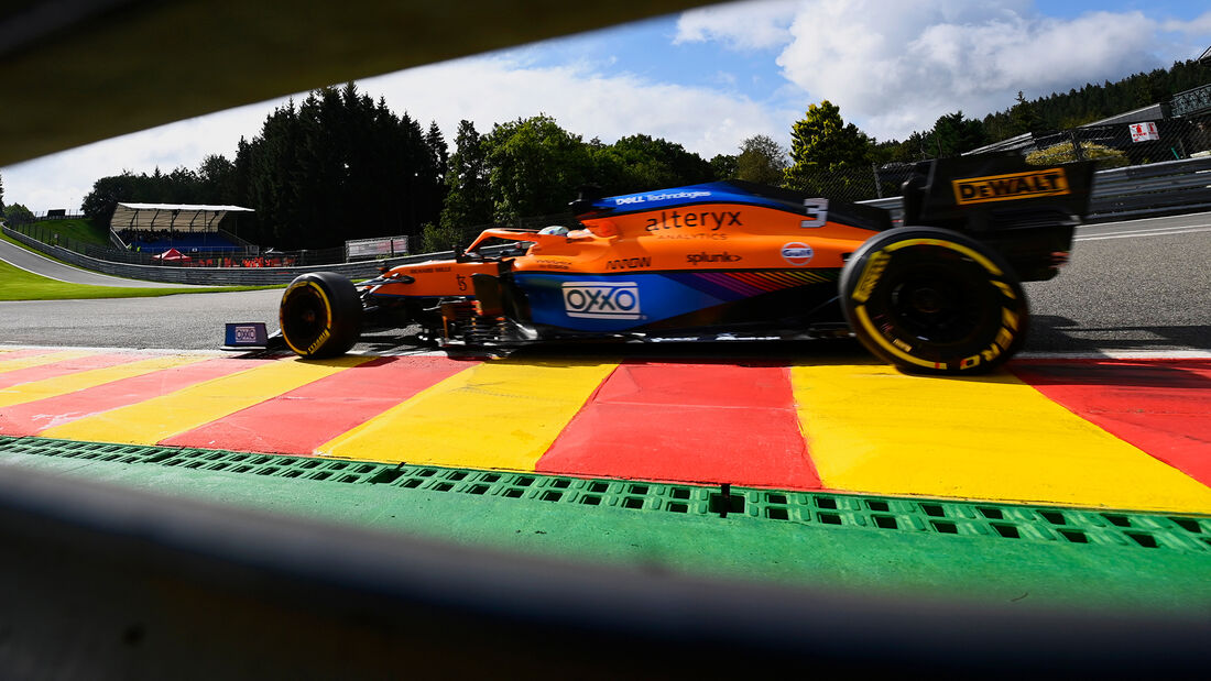 Daniel Ricciardo - McLaren - Formel 1 - GP Belgien - Spa-Francorchamps - 27. August 2021