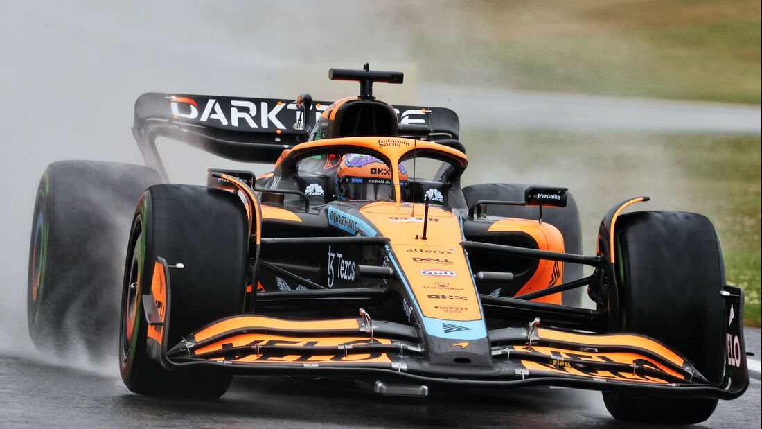 Daniel Ricciardo - McLaren - Formel 1 - GP England - 2. Juli 2022