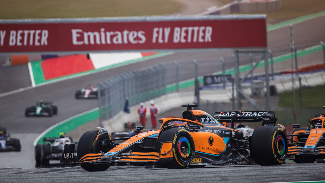 Daniel Ricciardo - McLaren - Formel 1 - GP Österreich 2022 - Spielberg - Rennen