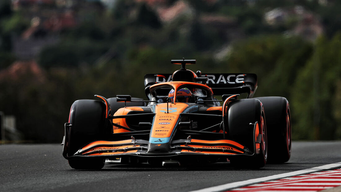 Daniel Ricciardo - McLaren - Formel 1 - GP Ungarn - Budapest - Qualifikation - Samstag - 30.7.2022