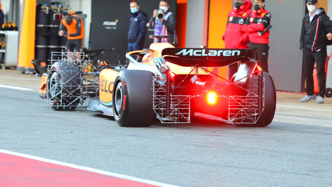 Daniel Ricciardo - McLaren - Formel 1 - Test - Barcelona - 24. Februar 2021