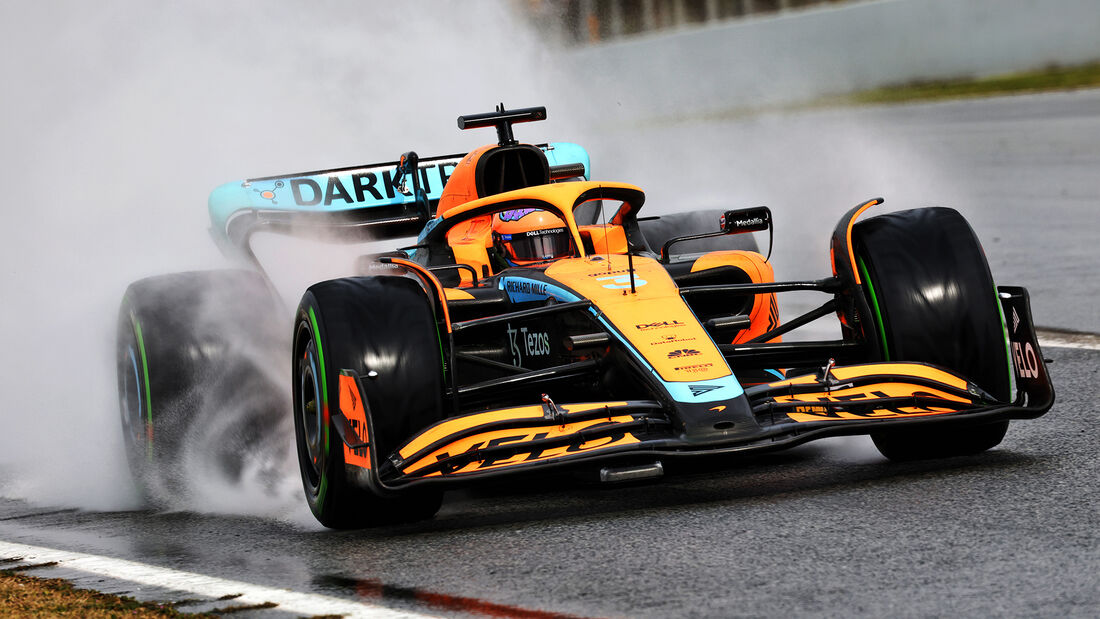 Daniel Ricciardo - McLaren - Formel 1 - Test - Barcelona - 25. Februar 2022